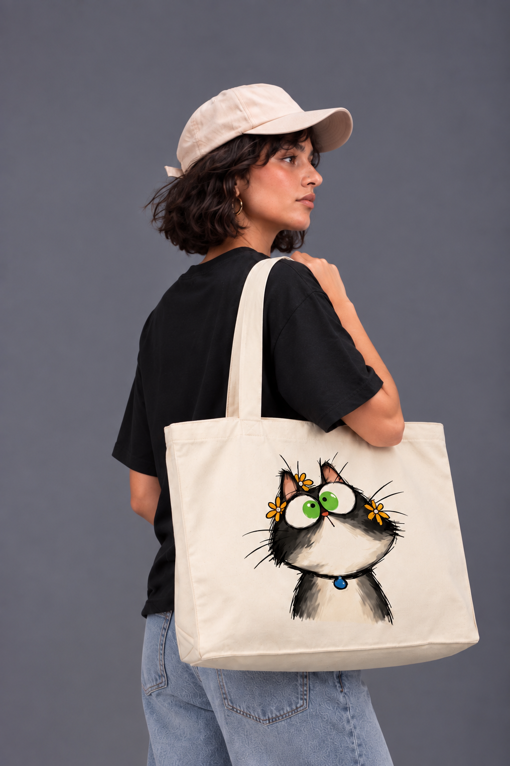 LONIX Cat Tote Bag